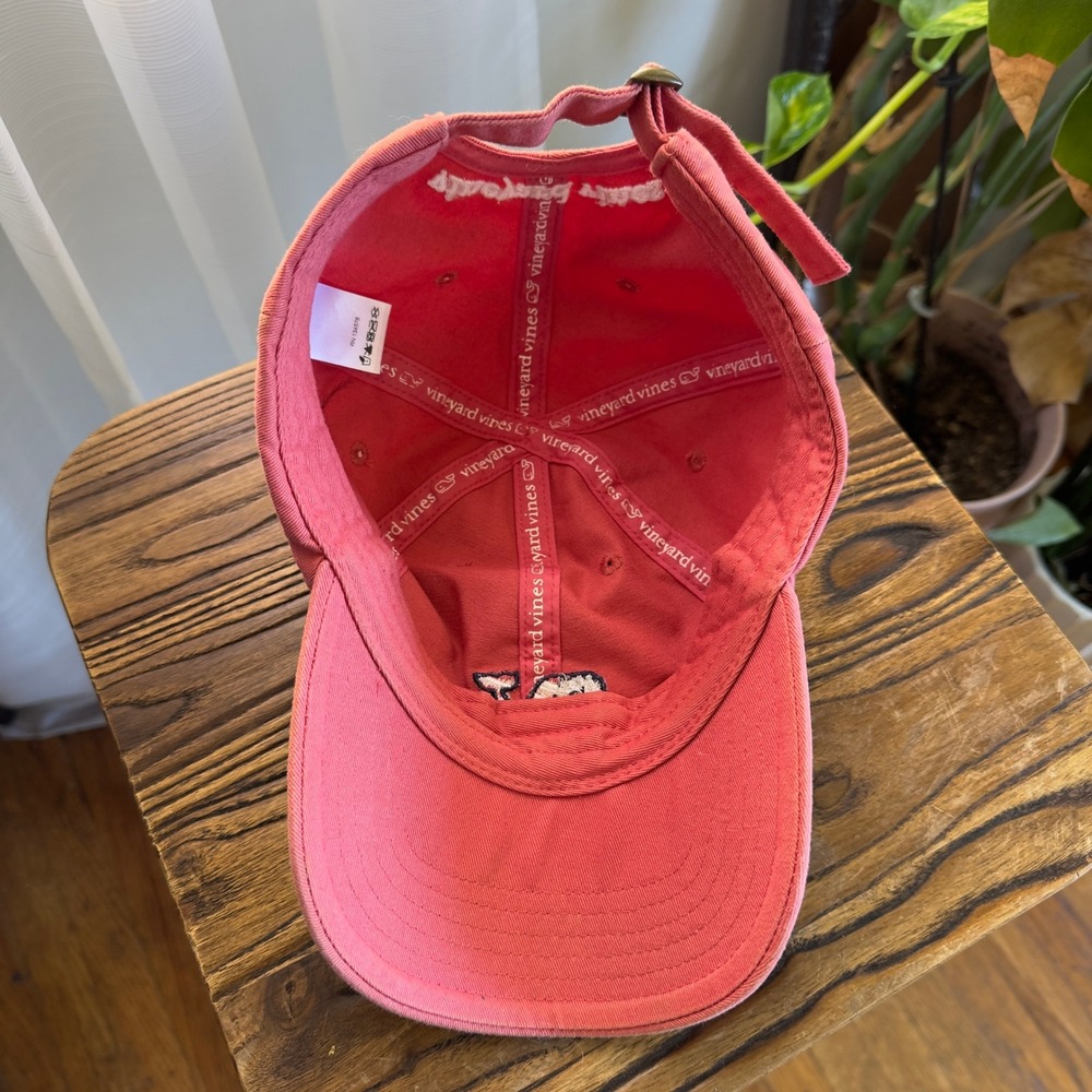 Vineyard Vines Dad Baseball‎ Cap American Flag Whale Logo Hat Unisex - Picture 6 of 6